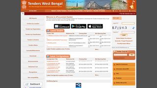 
                            10. eProcurement System of Government of West Bengal