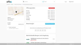 
                            10. EP:Scheiba Öffnungszeiten, Bahnhofstraße in Bergen | Offen.net