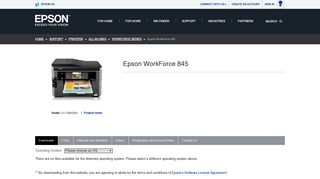 
                            9. Epson WorkForce 845 | WorkForce Series | All-In-Ones | Printers ...