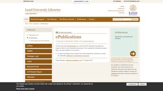 
                            7. ePublications | Lund University Libraries