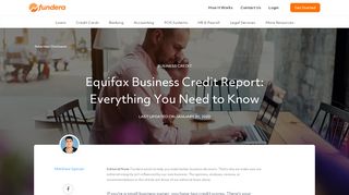 
                            11. Equifax Business Credit Report: Everything You Need to Know