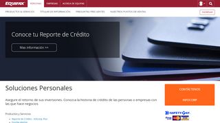 
                            5. Equifax Perú - Soluciones Personales