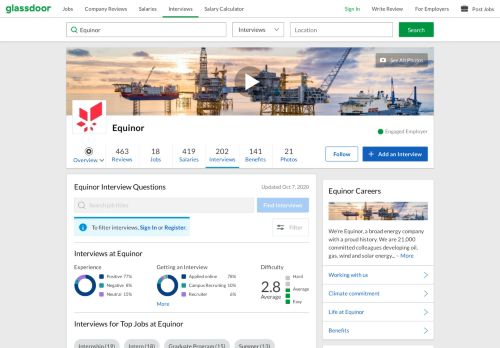 
                            13. Equinor Interview Questions | Glassdoor