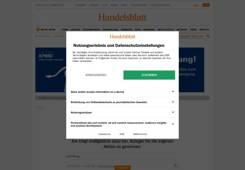 
                            7. Equity Story: Eine gute Story erzählen - Handelsblatt