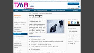 
                            9. Equity Trading A/c - Online / Offline Equity Trading Account : Get the ...