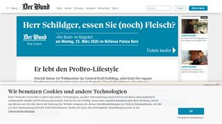 
                            2. Er lebt den ProBro-Lifestyle - - derbund.ch