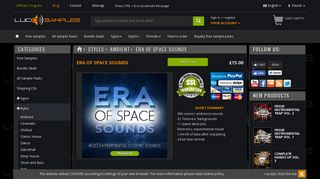 
                            3. Era of Space Sounds - 400 Experimental Cosmic ... - LucidSamples