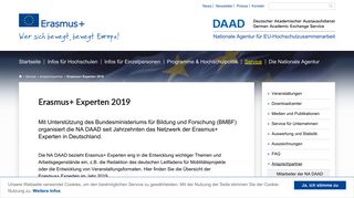 
                            8. Erasmus+ Experten 2018 – Nationale Agentur für EU ...