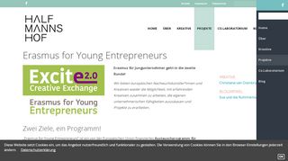 
                            13. Erasmus for Young Entrepreneurs - Halfmannshof