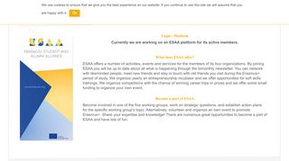 
                            4. Erasmus+ Student and Alumni Alliance :: Login