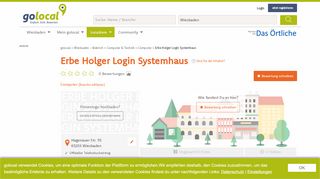
                            12. Erbe Holger Login Systemhaus - Wiesbaden Biebrich - Hagenauer Str ...