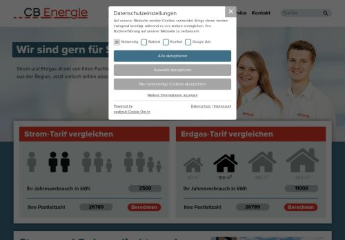 
                            13. Erdgas & Strom direkt von CB Energie.