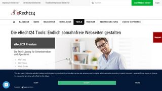 
                            2. eRecht24 Tools