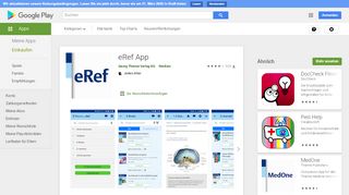 
                            9. eRef App – Apps bei Google Play