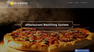 
                            1. eRestaurant – Komplet Online Bestilling & Betaling System