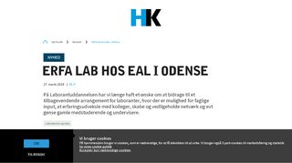 
                            13. ERFA lab hos EAL i Odense 12. april - HK