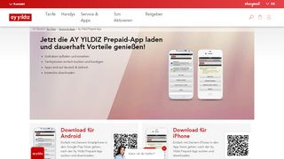 
                            5. Erfahre alles über die AY YILDIZ Prepaid App | AY YILDIZ