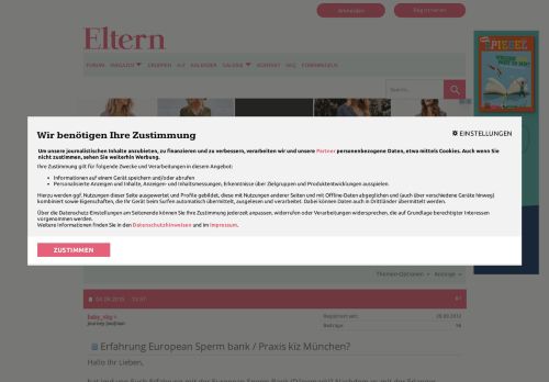 
                            4. Erfahrung European Sperm bank / Praxis kïz München? - Eltern