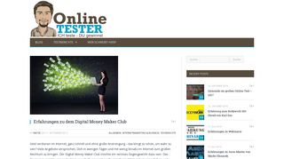 
                            10. Erfahrung zum Digital Money Maker Club - Online-tester.com