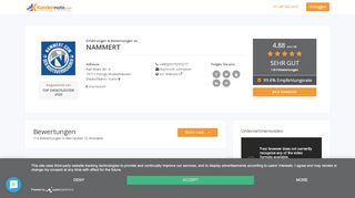 
                            6. Erfahrungen & Bewertungen zu NAMMERT - Kundennote