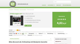 
                            9. Erfahrungen mit bike-discount.de