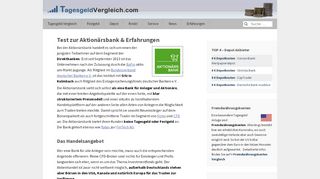 
                            3. Erfahrungen mit dem Broker Aktionärsbank - Test - Login