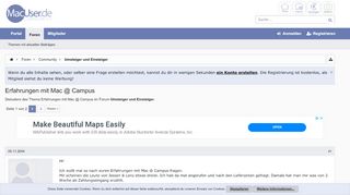 
                            11. Erfahrungen mit Mac @ Campus | MacUser.de Community