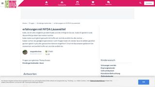 
                            7. erfahrungen mit NYDA Läusemittel | NetMoms.de