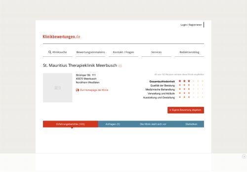 
                            12. Erfahrungen mit St. Mauritius Therapieklinik Meerbusch, Reha ...