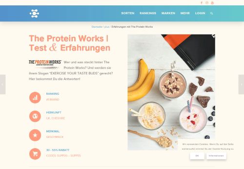 
                            13. Erfahrungen mit The Protein Works | Feedback, Tests & Produkte