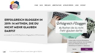 
                            5. Erfolgreich bloggen in 2019: 14 Mythen, die du nicht mehr glauben ...