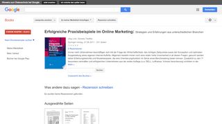 
                            9. Erfolgreiche Praxisbeispiele im Online Marketing: Strategien und ...