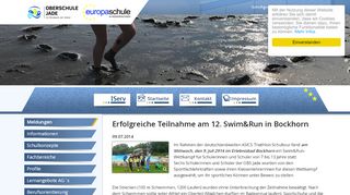 
                            13. Erfolgreiche Teilnahme am 12. Swim&Run in Bockhorn