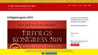 
                            5. Erfolgs-Kongress 2019 – Der erfolgreiche Weg