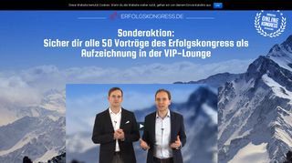 
                            2. Erfolgskongress 2019 - VIP-Lounge (Step 2)