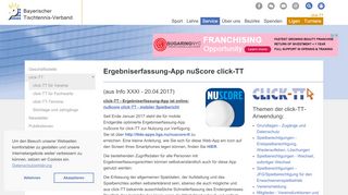 
                            11. Ergebniserfassung-App nuScore click-TT: Bayerischer Tischtennis ...