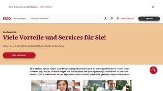 
                            9. ERGO Kundenbereich - Versicherungen online verwalten | ERGO