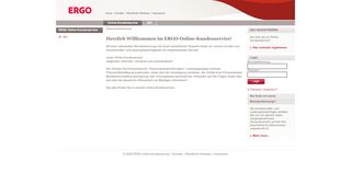 
                            5. ERGO Online-Kundenservice: Home