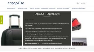 
                            8. Ergo2Go Laptop Kits | Ergoprise.com