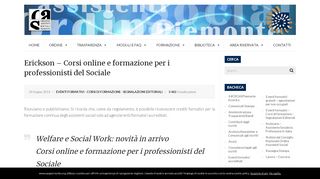 
                            6. Erickson – Corsi online e formazione per i professionisti del Sociale ...