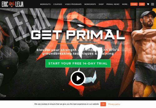 
                            12. EricLeija.com: Let's Get Primal – Online Training | Courses | Workouts ...