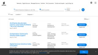 
                            8. Ericsson Job Search - Jobs
