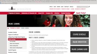 
                            12. Erie Community College :: Online Learning