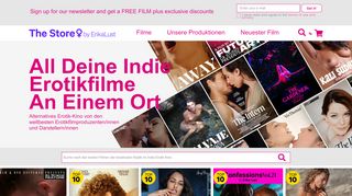 
                            9. Erika Lust Geschäft: Herunterladen und Strömen die beste Erotikfilme ...