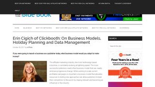 
                            11. Erin Cigich of Clickbooth: On Business Models, Holiday ...
