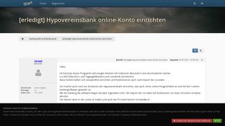 
                            6. [erledigt] Hypovereinsbank online-Konto einrichten · homebanking ...