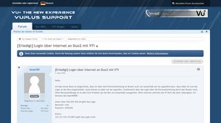 
                            9. [Erledigt] Login über Internet an Duo2 mit VTI - Allgemeines Vu+ ...