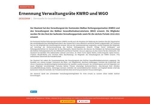
                            10. Ernennung Verwaltungsräte KWRO und WGO - Alle zeigen - vs.ch