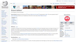 
                            3. Ernest Airlines - Wikipedia