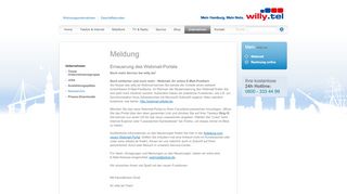 
                            2. Erneuerung des Webmail-Portals - Willy.Tel